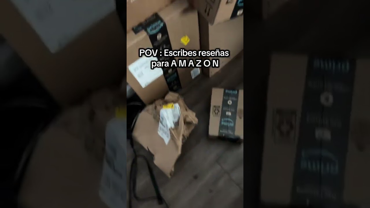 POV: Eres Amazon reviewer #amazonreviewer #amazon #pov