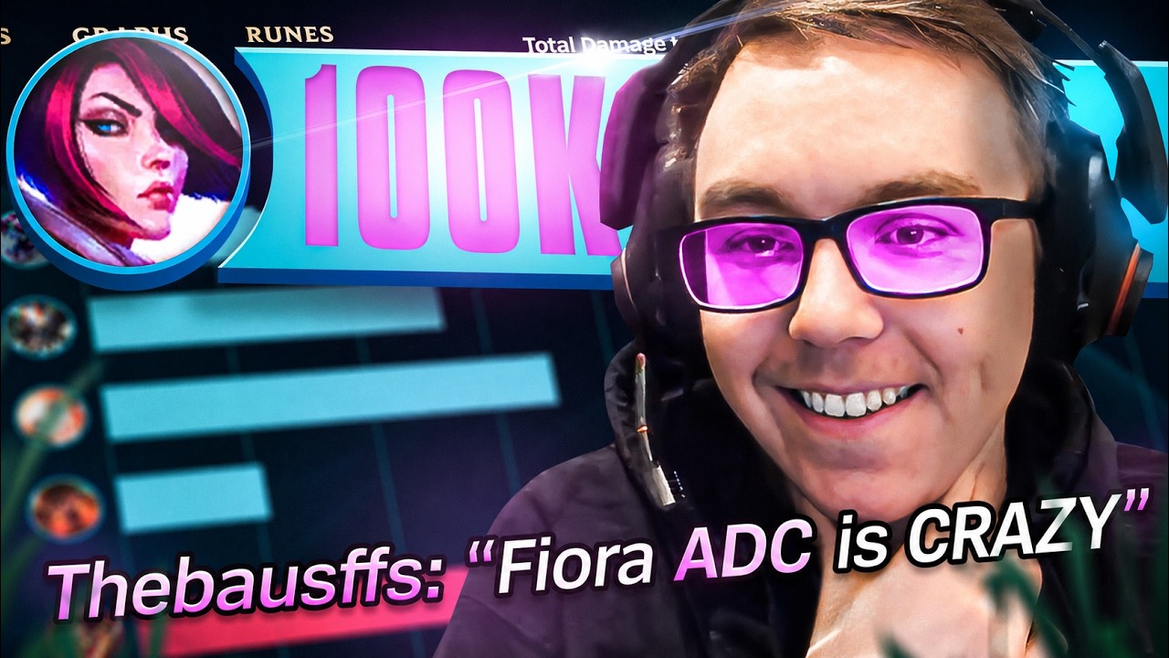 THEBAUSFFS получает опыт игры за POTENT FIORA в роли ADC