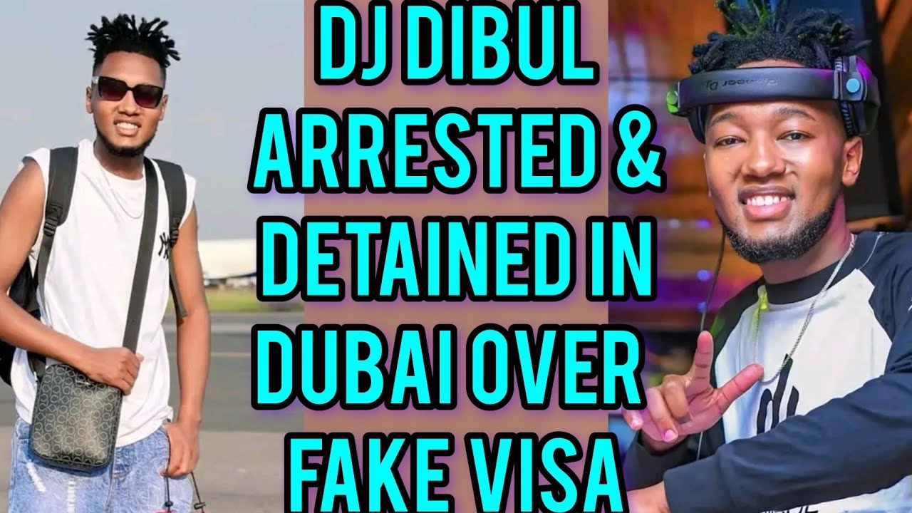 SHOCK! 😲DJ DIBUL KUNYITWO NA KUHINGIRWO DUBAI OVER FAKE VISA🥵
