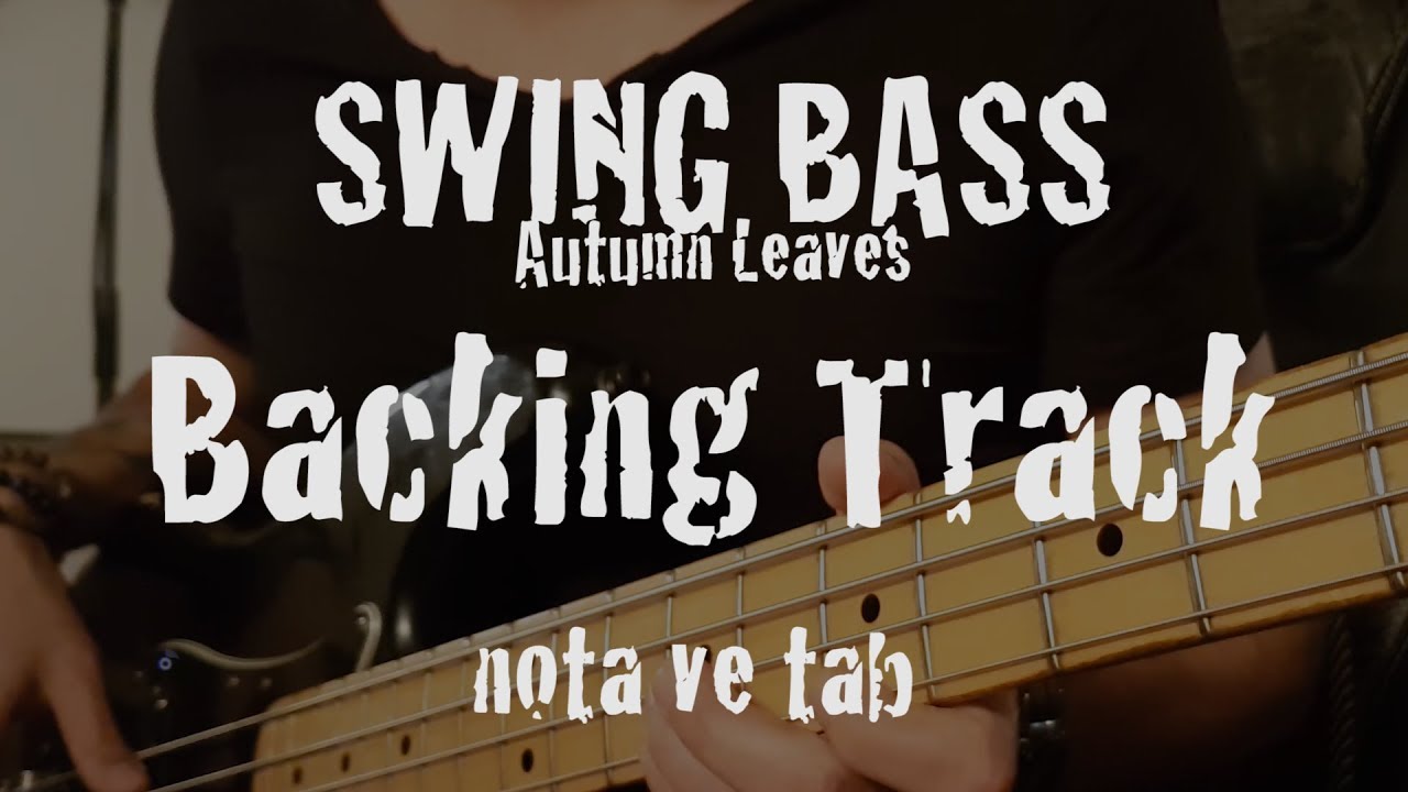 Swing Bas Dersi Backing Track (tab ve nota)