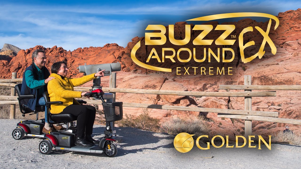 Golden Buzzaround EX Extreme Scooter