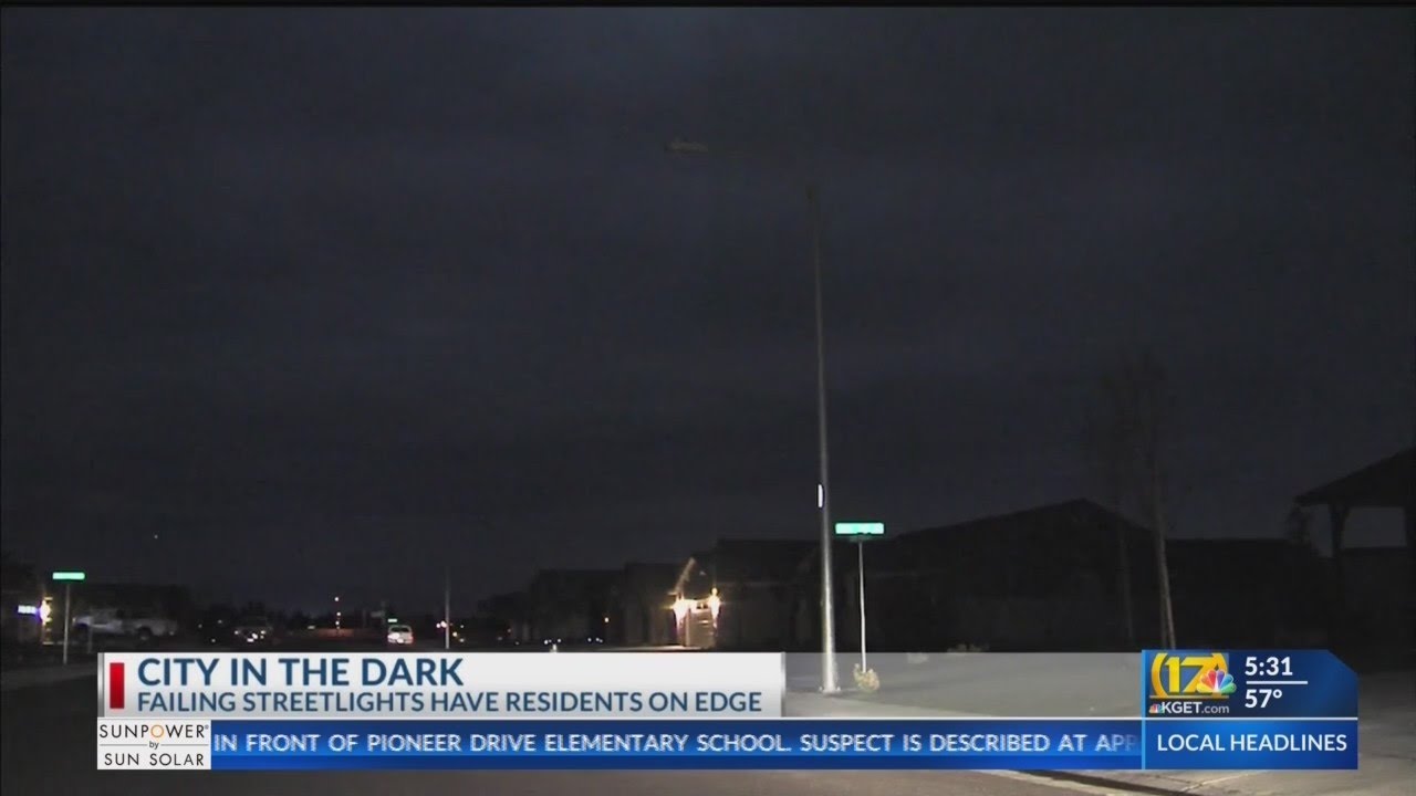 Failing streetlights in neglected areas leave Bakersfield drivers on edge