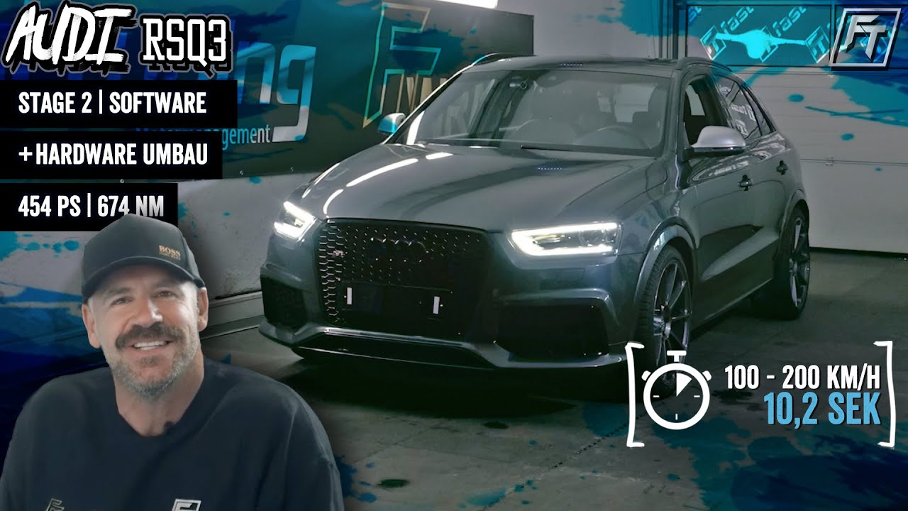 Audi RSQ3 Tuning | Stage 2 Software + Hardware-Umbauten | 310 PS → 454 PS | FastTuning
