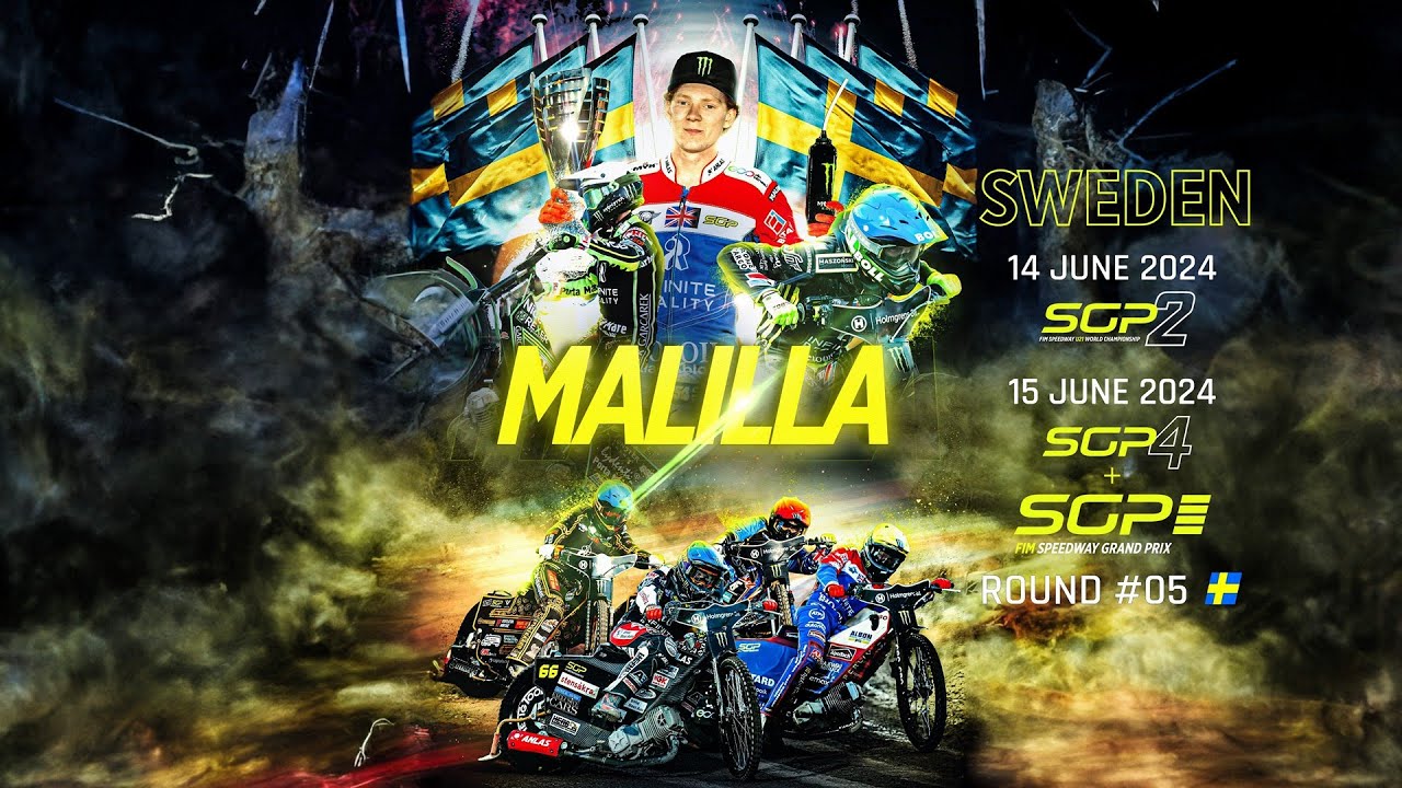 3P LOGISTICS FIM SPEEDWAY GP2 OF SWEDEN - MÅLILLA .ROUND 1
14 JUN 2024