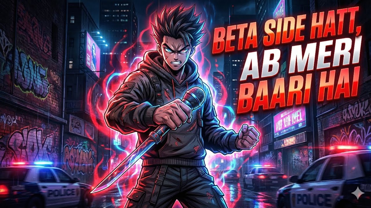 Beta Side Hatt, Ab Meri Baari Hai | Hardcore Hindi Rap | Devils Aura