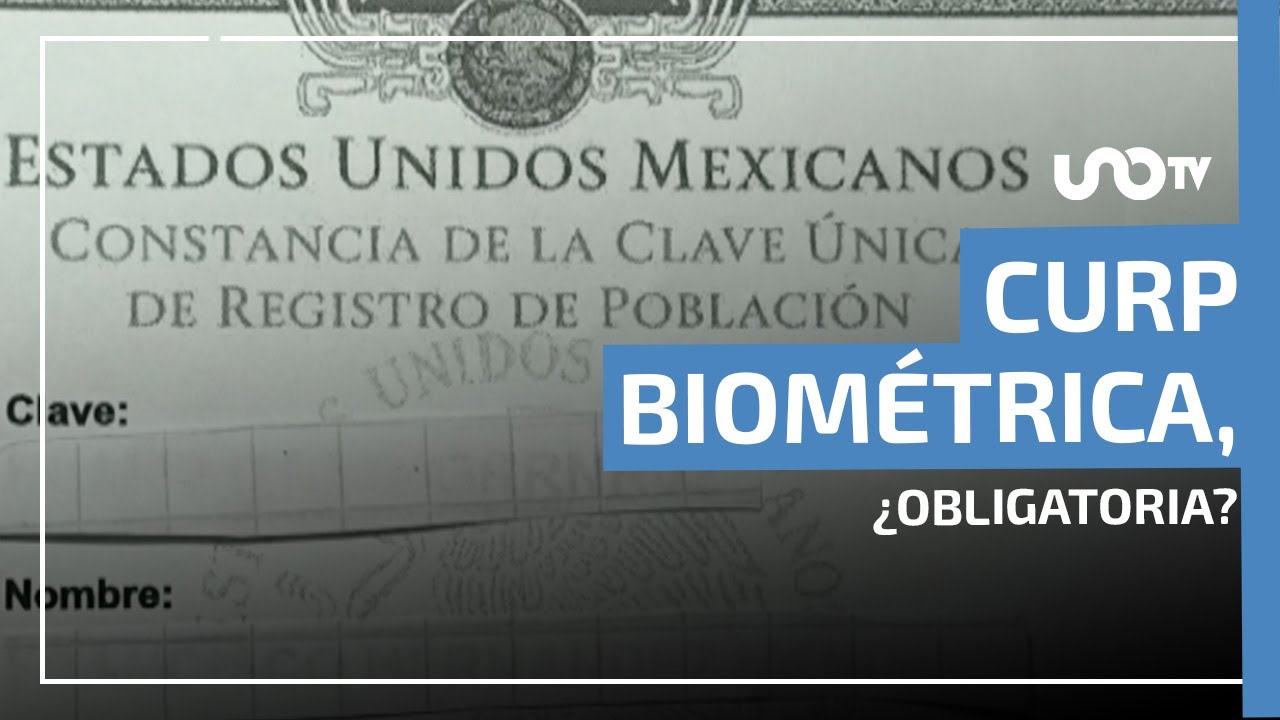 Esto podr&iacute;a pasar si no tramitas tu CURP biom&eacute;trica antes del domingo