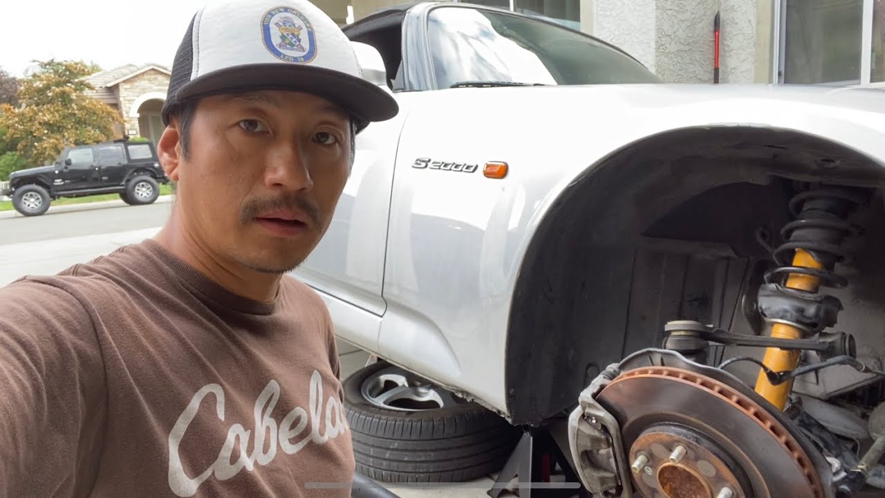 S2000 Coilover Install Issues // Struts jammed