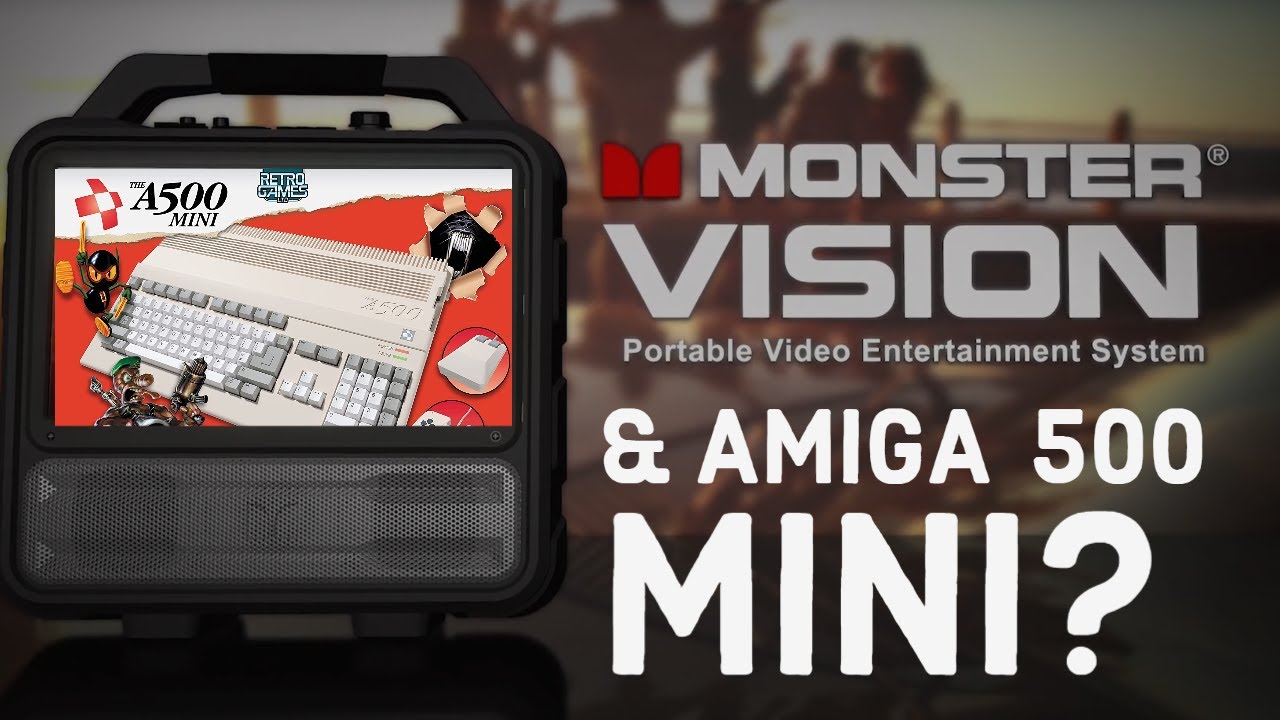 Monster Vision & Amiga 500 Mini