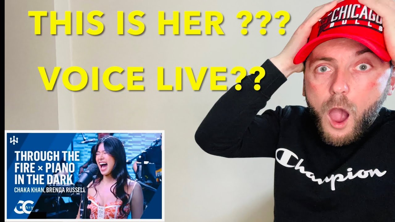 RAPPER FIRST REACTION To - Gigi De Lana - Through the Fire × Piano in The Dark | Live