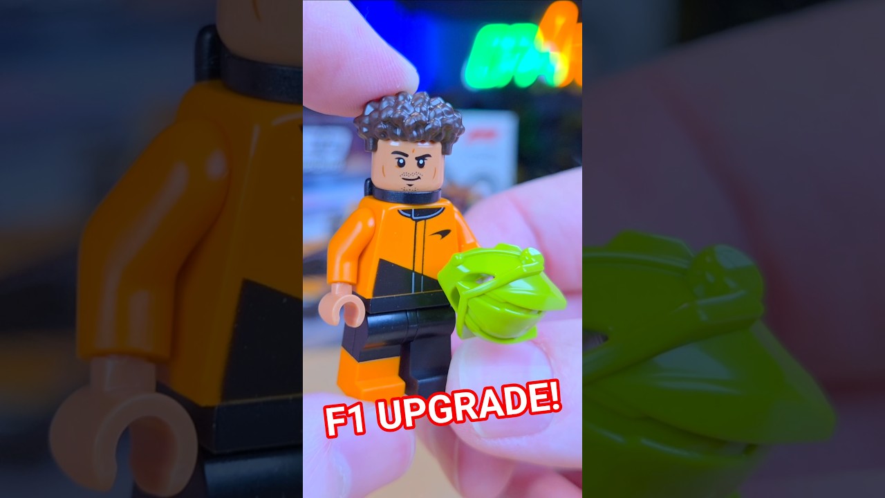 Эта минифигурка F1 LEGO нуждалась в ЗНАЧИТЕЛЬНОЙ модернизации!