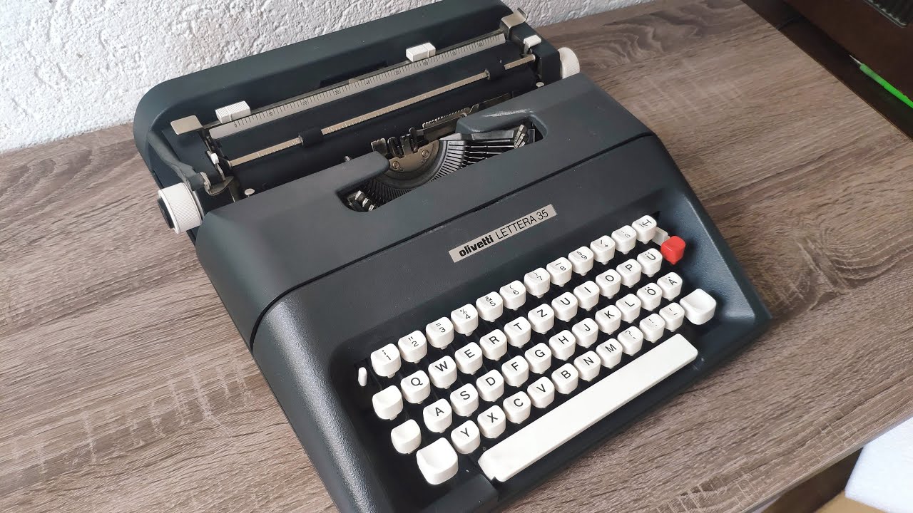 Olivetti Lettera 35 1970 Schreibmaschine