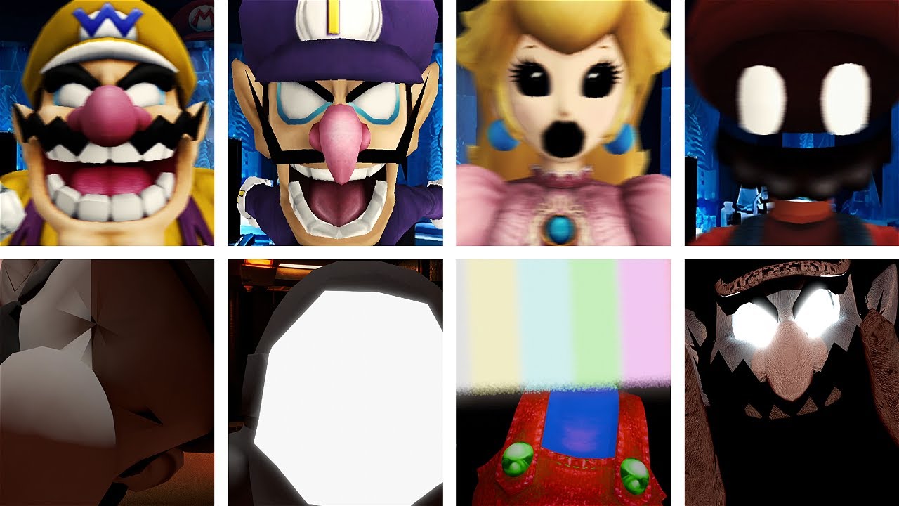 Five Nights At Wario's: Lost In Time | ALL JUMPSCARES [Deluxe and 2]