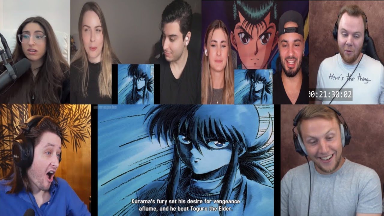 YU YU HAKUSHO EPISODE 84 REACTION MASHUP!!