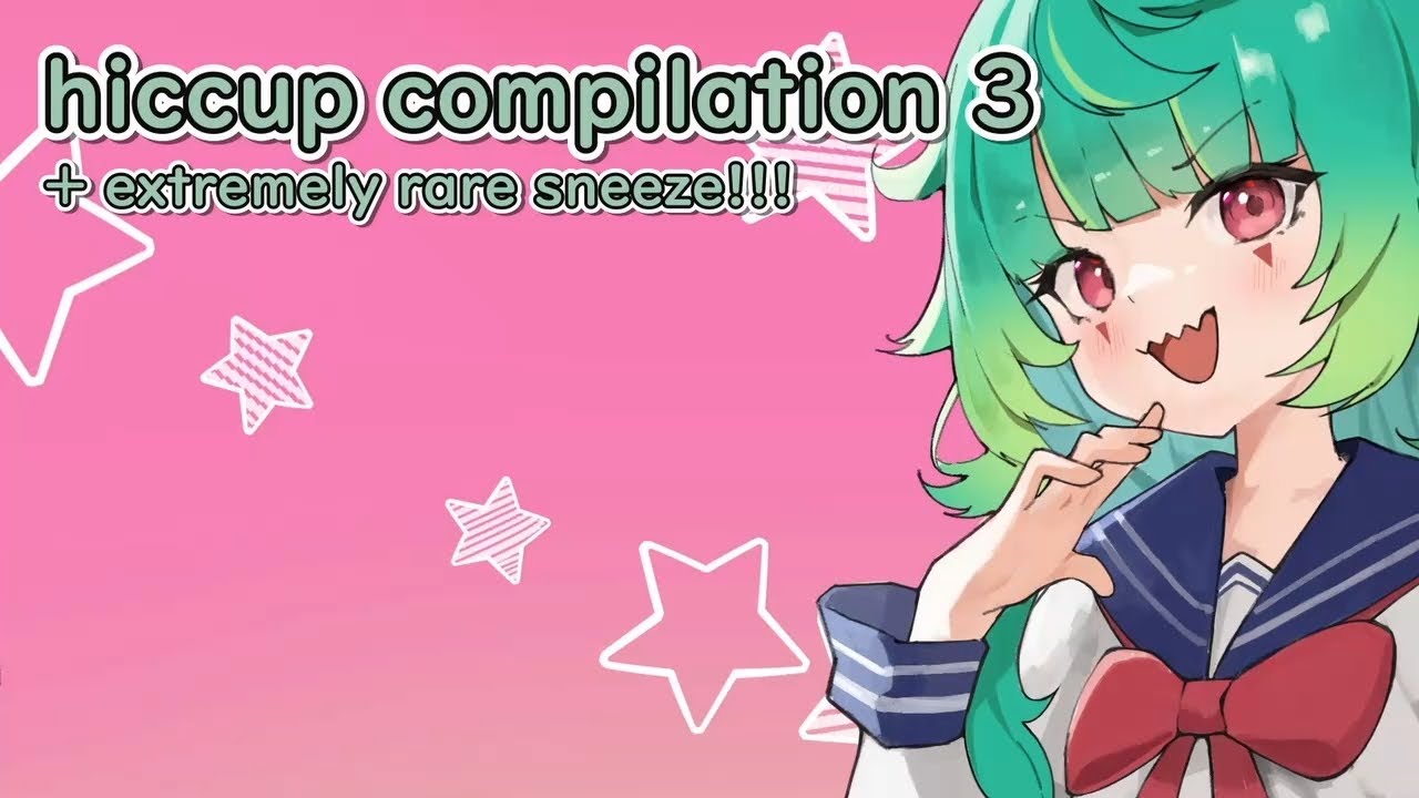 Over 3 minutes of cute clown hiccups (3rd compilation) 【Coni Confetti | idolEN】