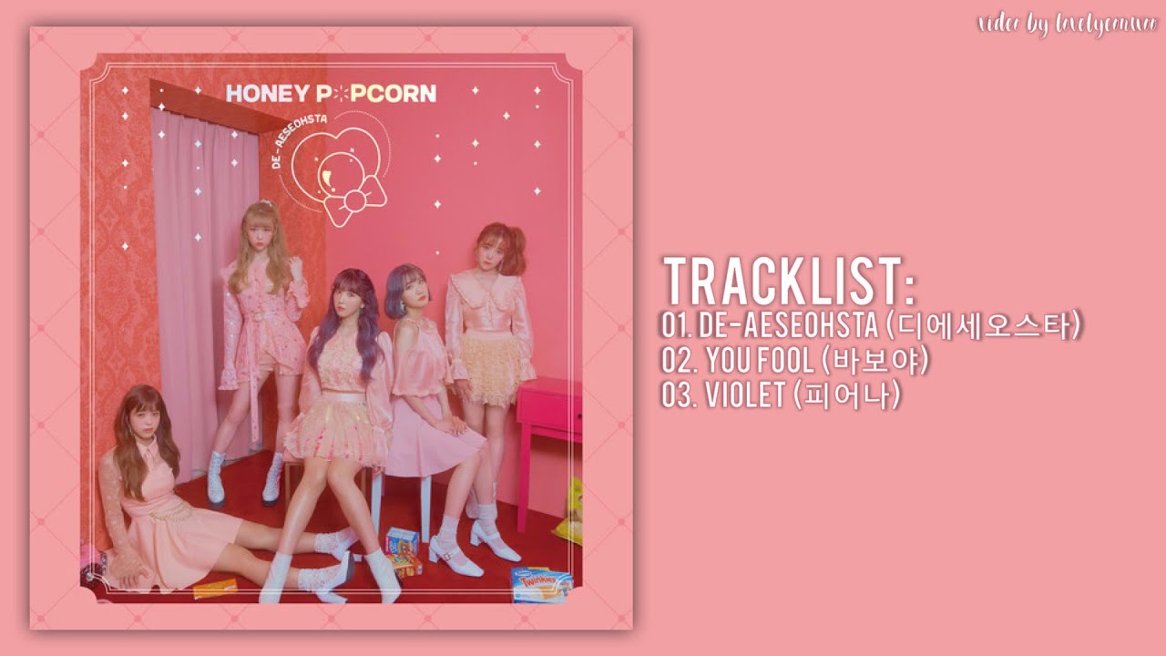 [Full Album] Honey Popcorn (허니팝콘) – De-aeseohsta
