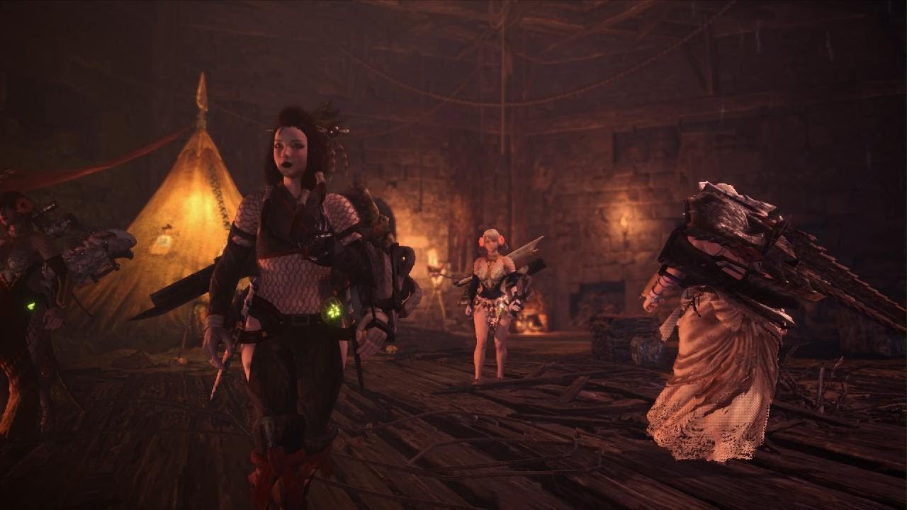 King Rabbit,Rinoa,Tifa,Le'Lina 4 HBGs vs Fatalis
