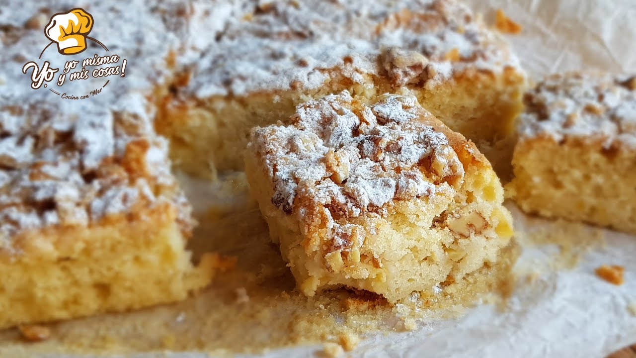 NUNCA olvidarás esta TARTA de MANZANA con NUECES