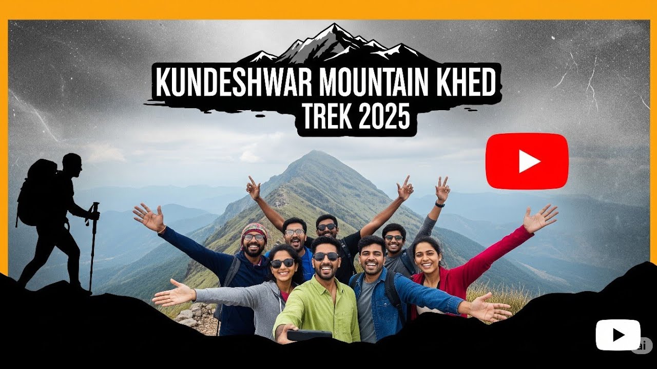 Kundeshwar Mountain Trek 2025 | Short Drive up along the mountains of khed | Shri shretra Kundeshwar