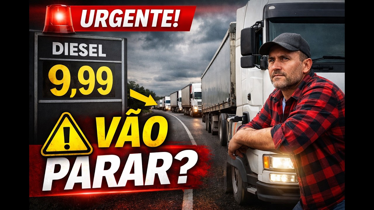 🚨 ALERTA: Caminhoneiros podem PARAR a qualquer momento e o Brasil pode sentir nas próximas horas!