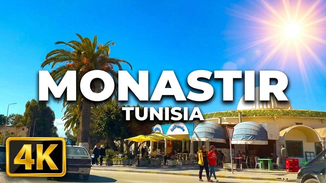 🇹🇳 Tunisia📍 Monastir — coastal heritage city drive discovery