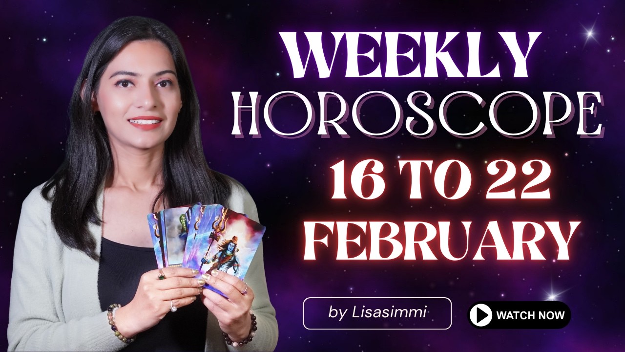 Weekly Horoscope 16th to 22nd February 2026 |  Weekly Horoscope 2026 Prediction #mahashivratri 