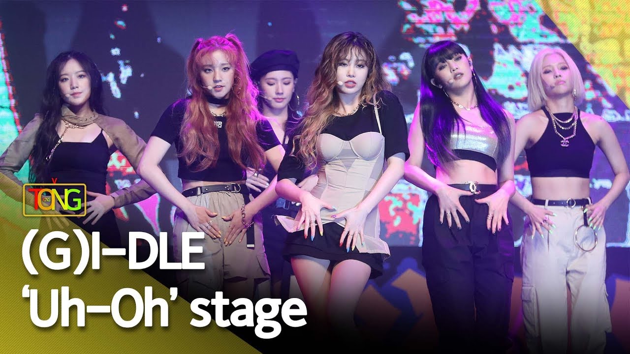 [4K] (G)I-DLE((여자)아이들) 'Uh-Oh'(어-오) Showcase stage [통통TV]