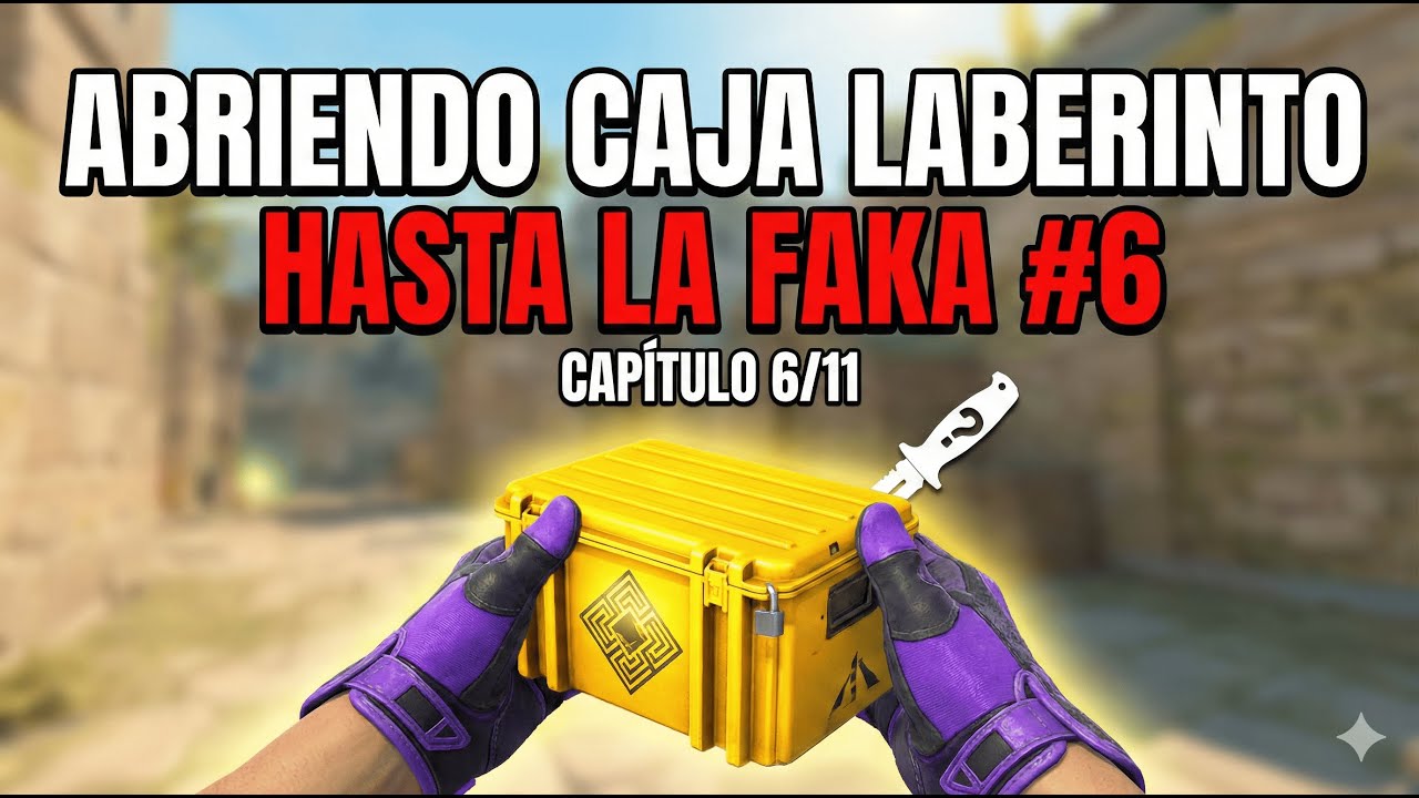ABRIENDO LA CAJA LABERINTO HASTA FAKA #6 | GGDROP PROFIT INSANO