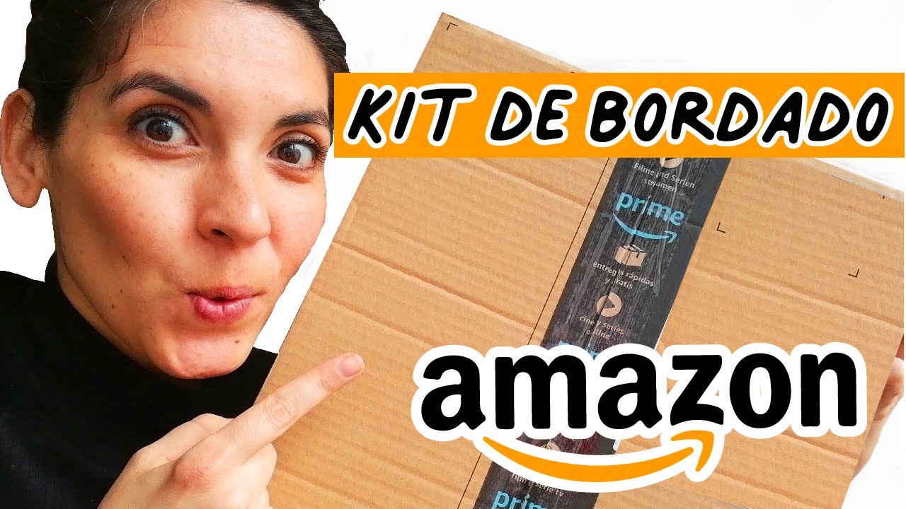 Unboxing KIT de BORDADO 🧵 Trae todo lo que NECESITO para BORDAR❓❕🧐