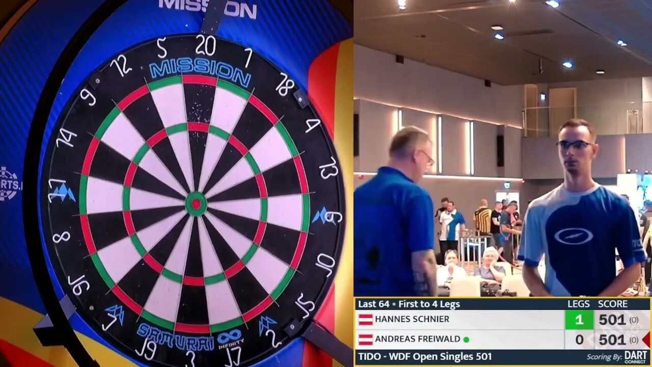 Hannes Schnier vs Andreas Freiwald Highlights / Timisora International Darts Open Singles L64 2025