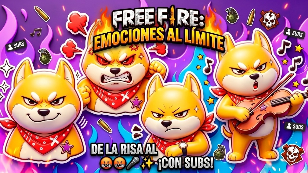 De Cantar 🎻 a Enojarme 🤬 con Suscriptores en Free Fire