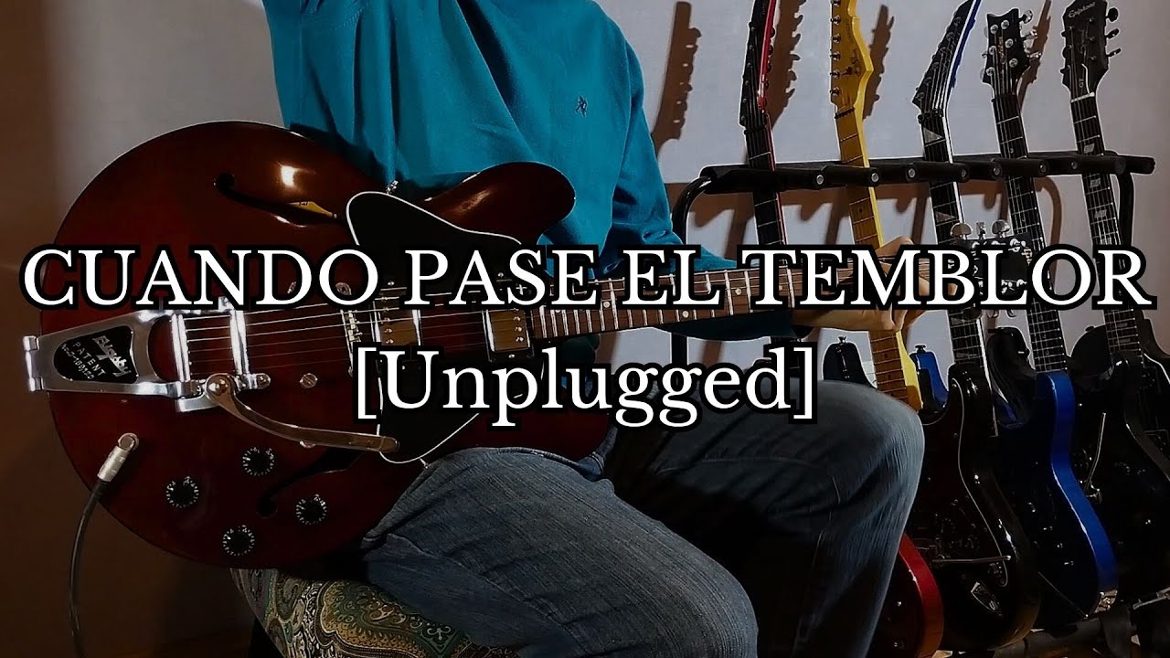 Cuando pase el temblor (Cover Guitarra) Soda Stereo [MTV Unplugged] 1996 | Gibson ES 335 Studio