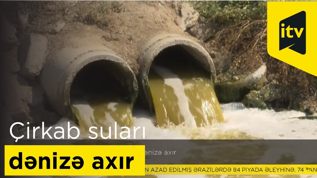 Yeraltı çaylar yox, çirkab suları dənizə axır