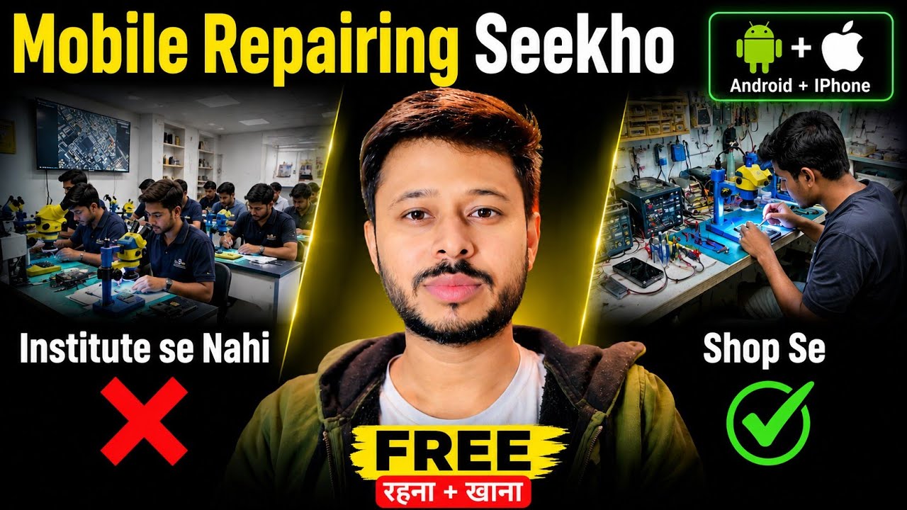 Where to Learn Mobile Repairing? 😱 | I Reality Checked an Institute | The Phone Mechanic