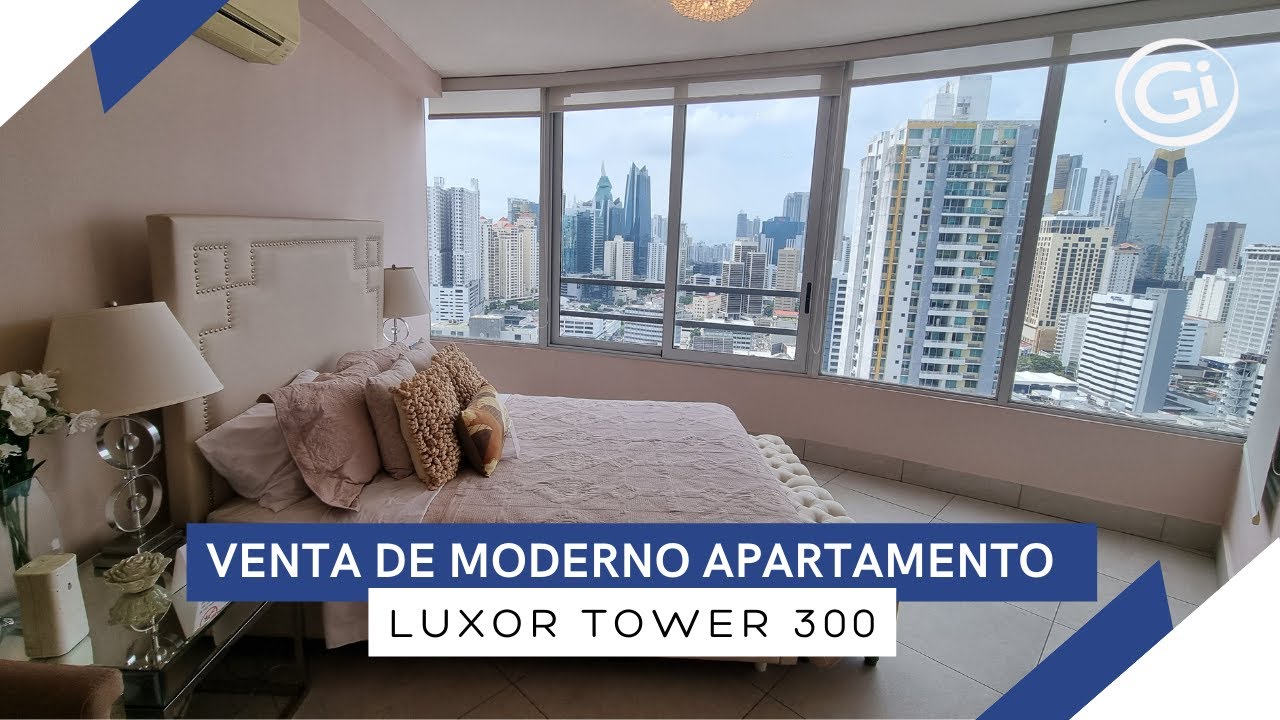 Moderno apartamento Luxor Tower 300 📍 El Cangrejo, con espacios únicos y amenidades inigualables 🤩