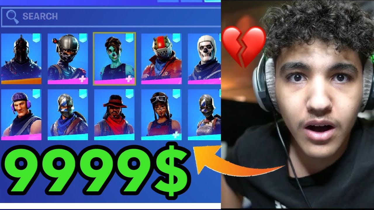 تفتيح حسابات عشوائية🔥😨!! | اخخخ💔💸! || Fortnite