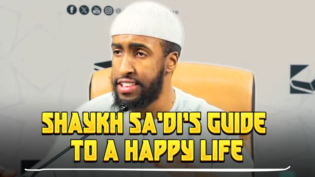 Removing Anxiety & Depression the Way Islam Teaches | Usthadh Abdul Rahman Hassan