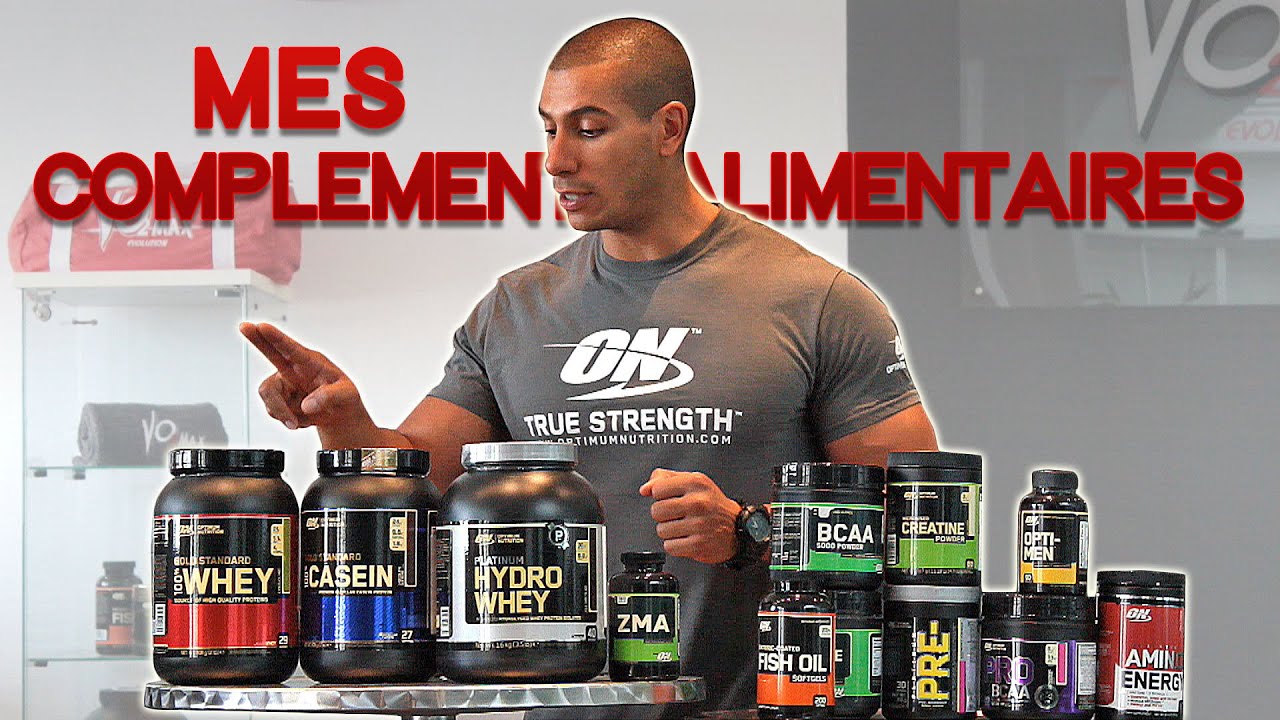 Mes compléments alimentaires | MUSCULATION avec Nassim Sahili