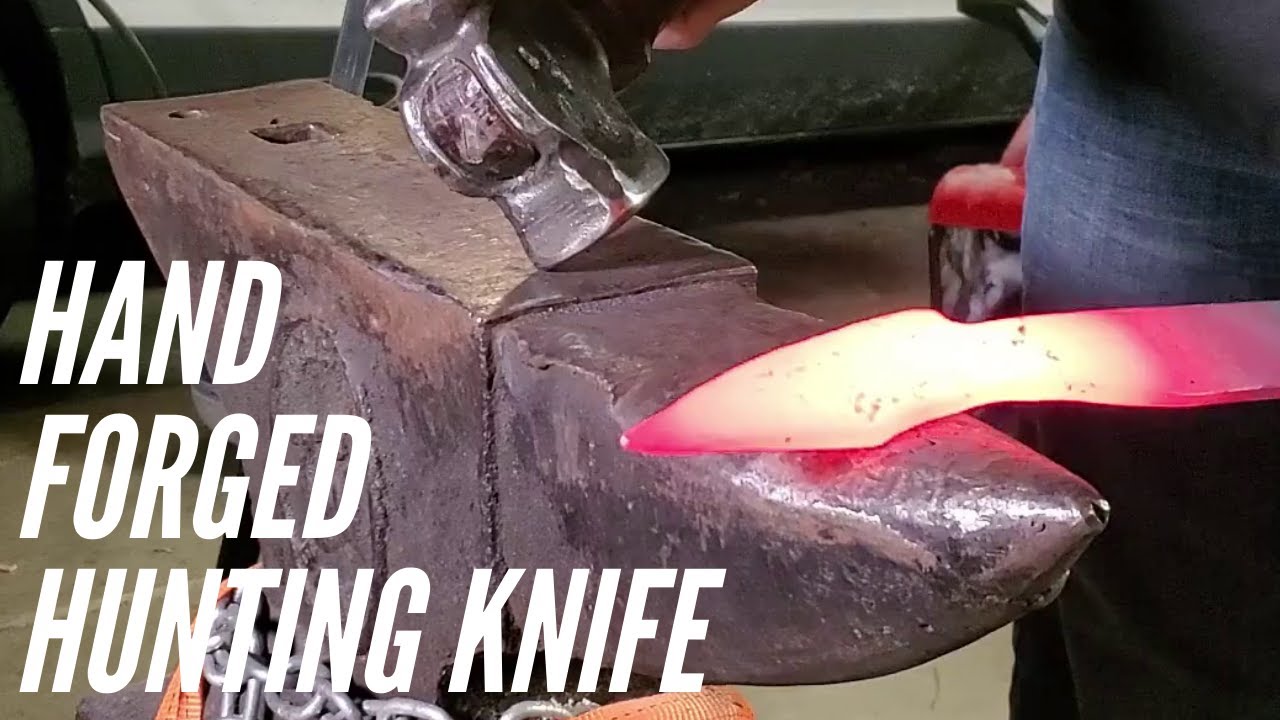 Hand Forging a Hunting Knife