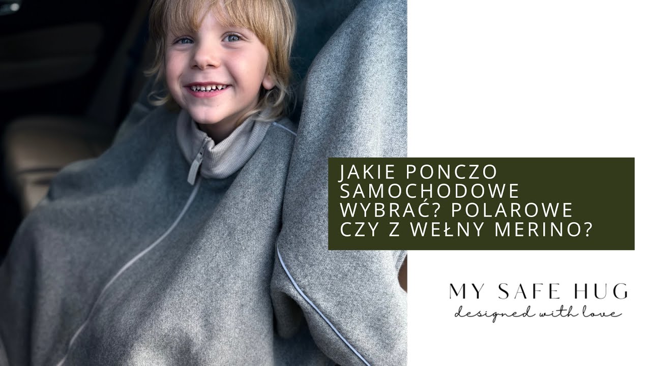 Jakie ponczo samochodowe wybrać? Polarowe czy z wełny merino?
