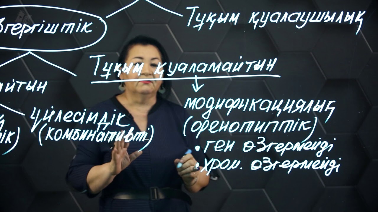 Тұқымқуалаушылық және өзгергіштік заңдылықтары. 8 сынып.