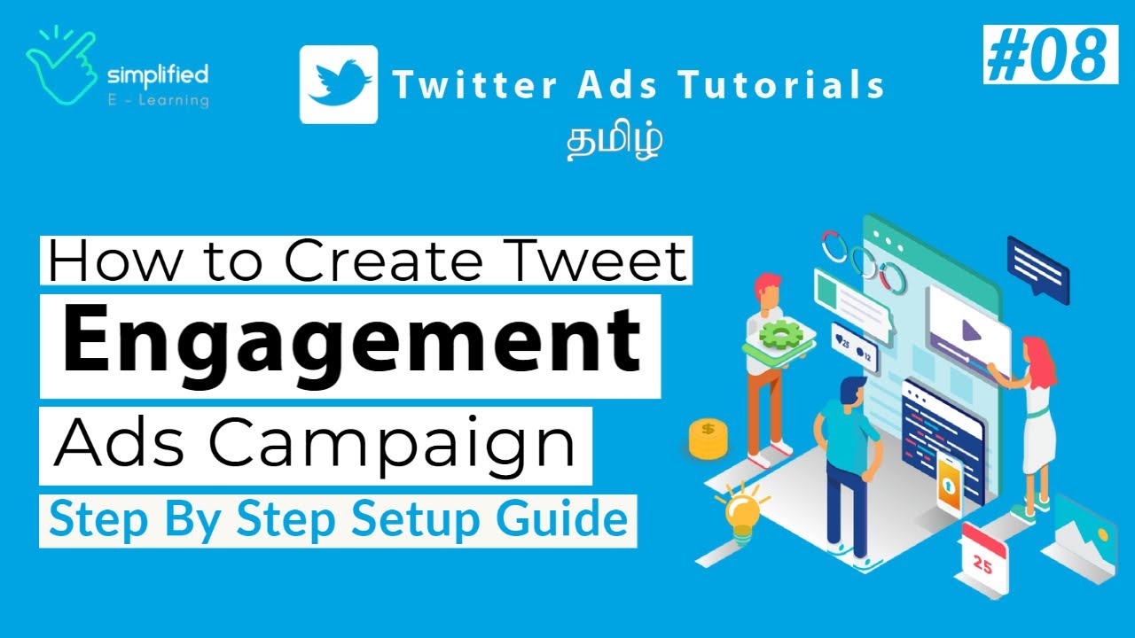 How to Create Twitter Tweet Engagement Ads in Tamil | #08