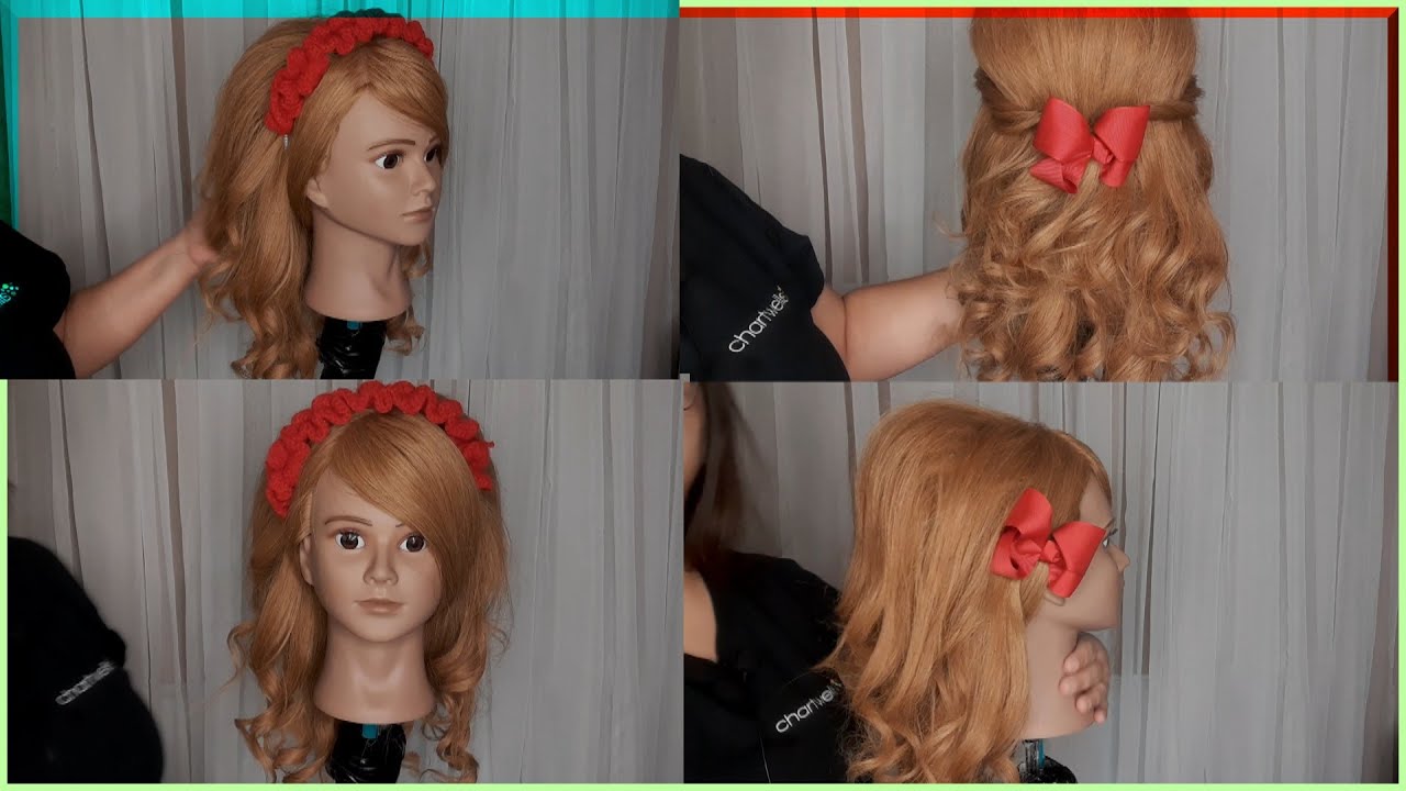 (( ASMR )) Hair Play: Рождественские праздничные прически 2022