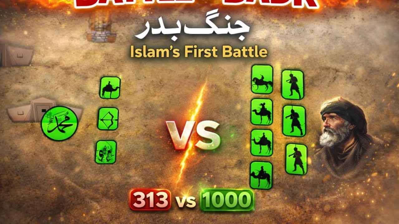 313 vs 1000 | Jang-e-Badr: Wo Din Jab Allah Ki Madad Utri