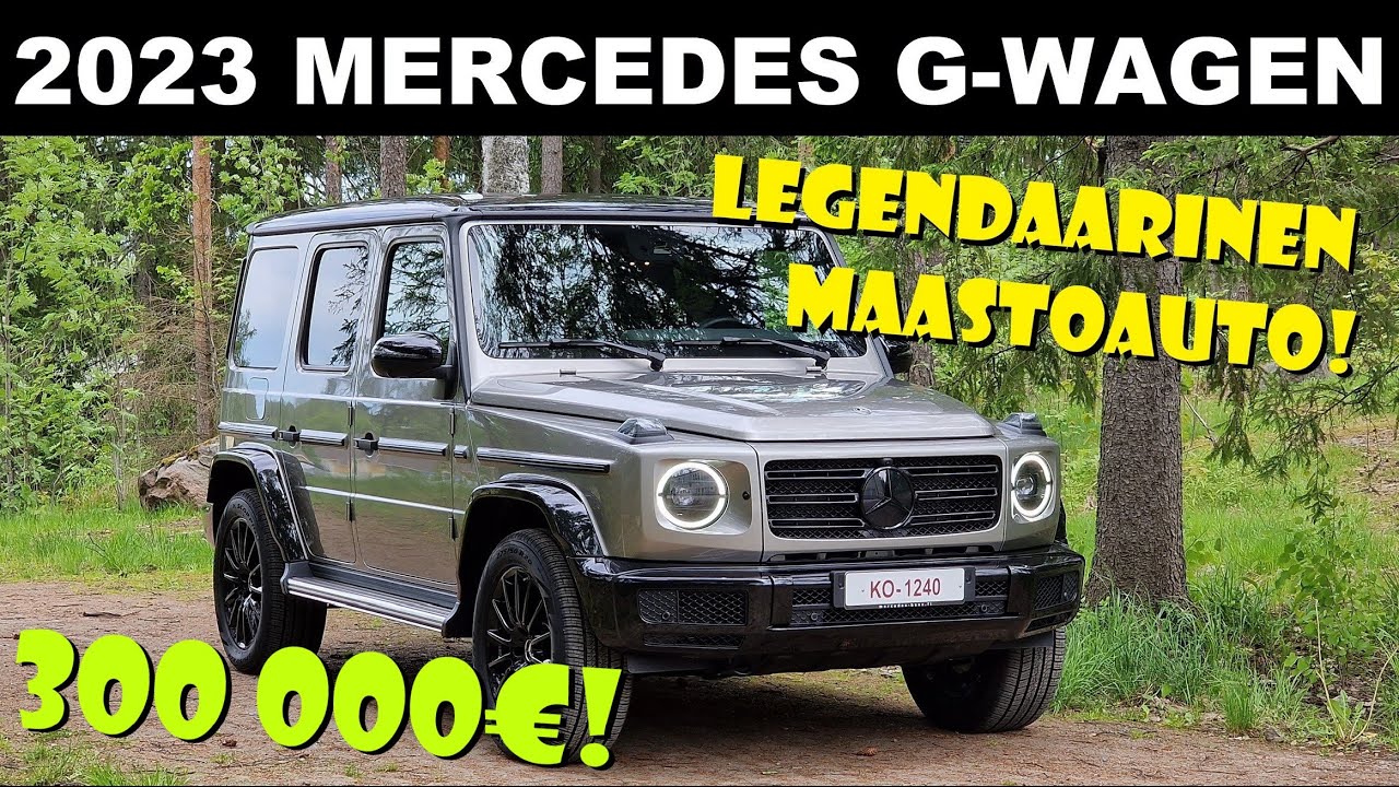Mercedes-Benz G 400 d koeajo - ÄIJÄMAASTURI!