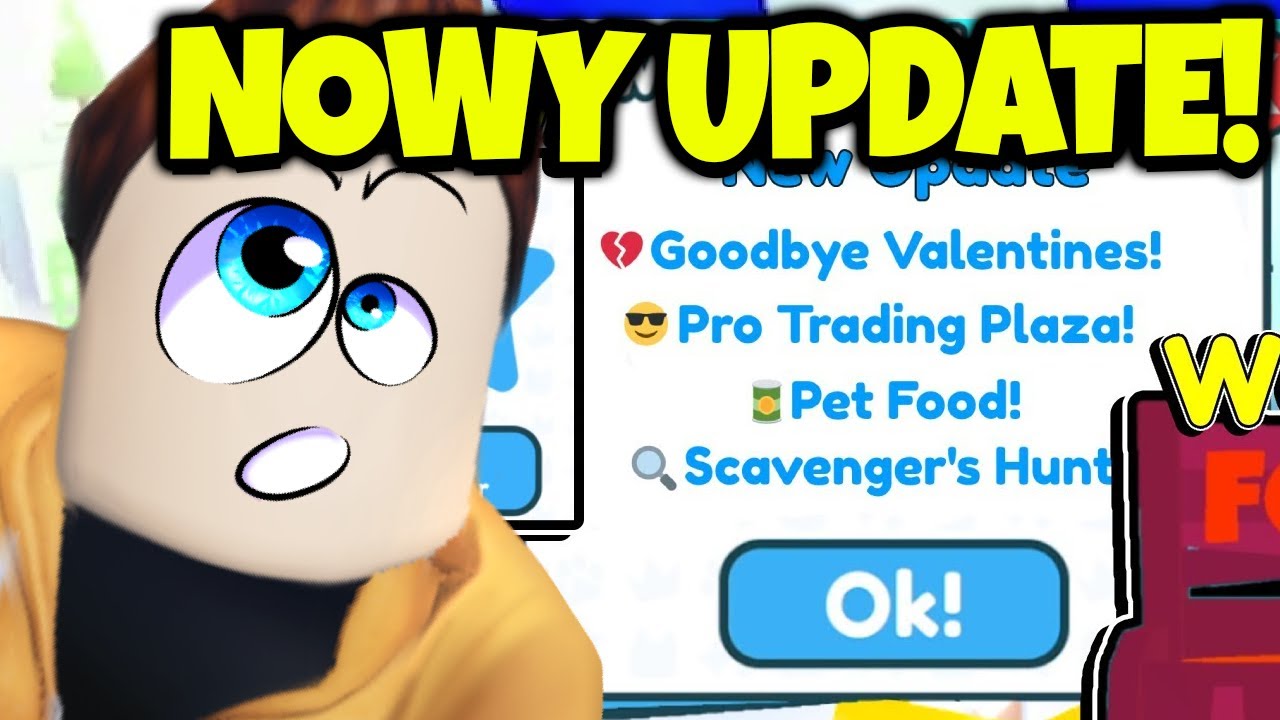 NOWA PRO TRADING PLAZA i PET FOOD w NOWYM UPDATE PET SIMULATOR X ROBLOX