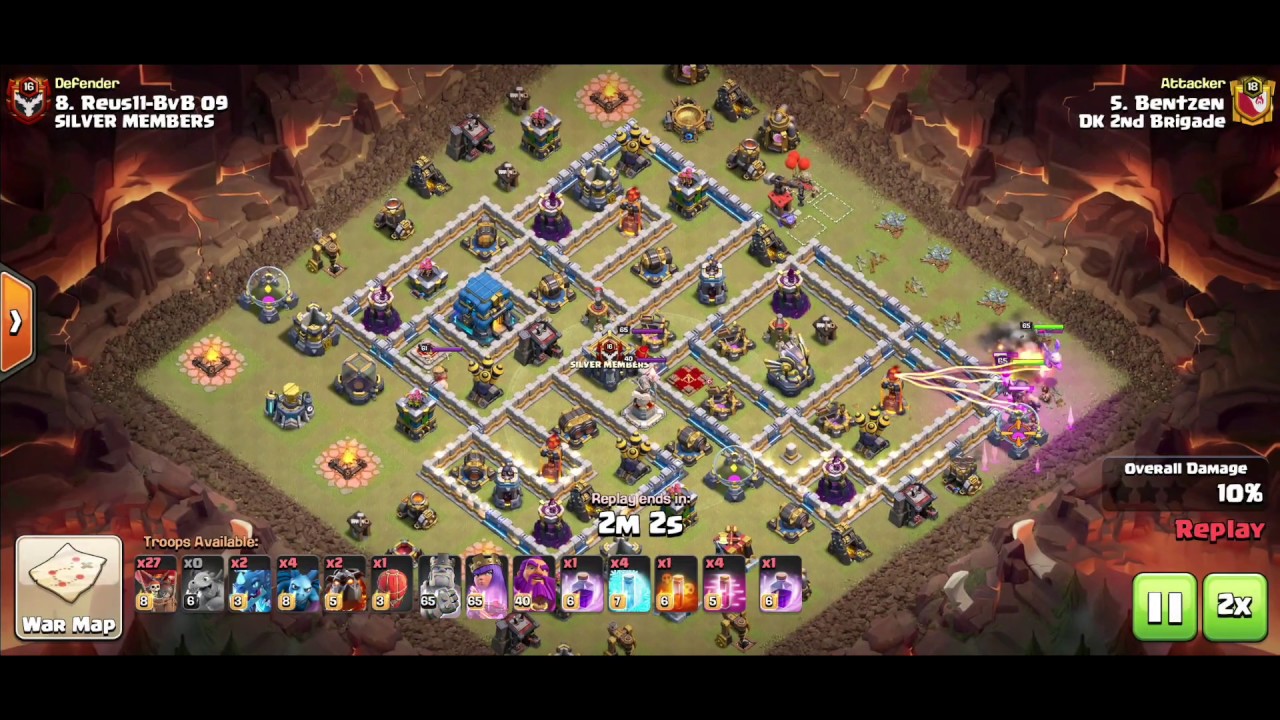Global Clash Cup 3 Star Attacks - Clash Of Clans