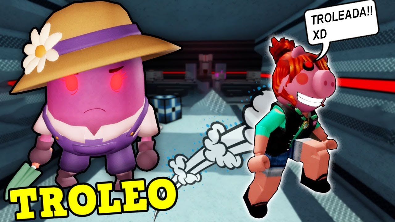 😂 TROLLEANDO con la SKIN de Mrs P en PIGGY ROBLOX MOMENTOS DIVERTIDOS 🐷 PARTE 97!! 😝