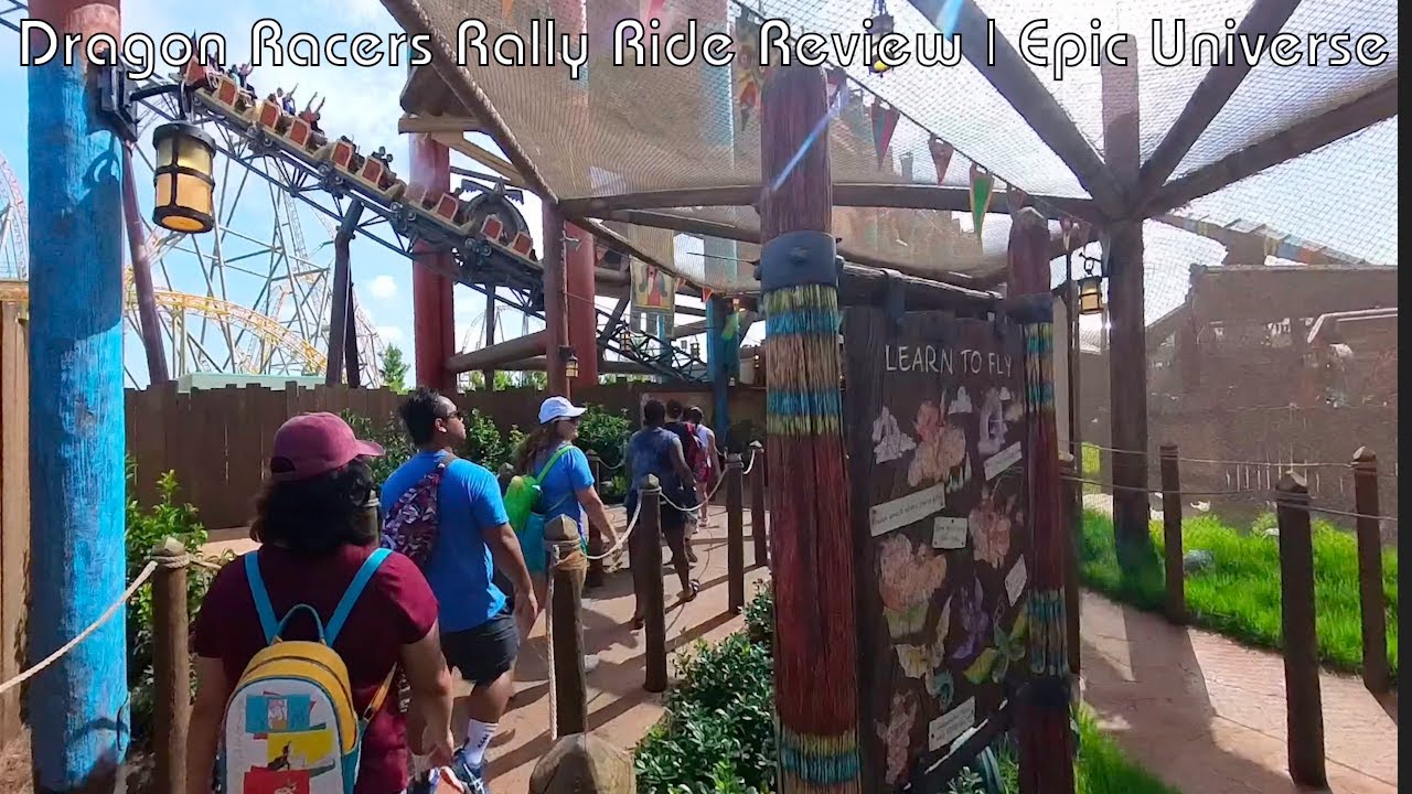 Dragon Racers Rally Ride Review | Epic Universe
