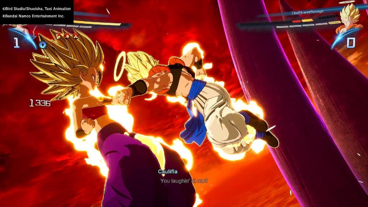 Caulifla vs Gogeta XIII