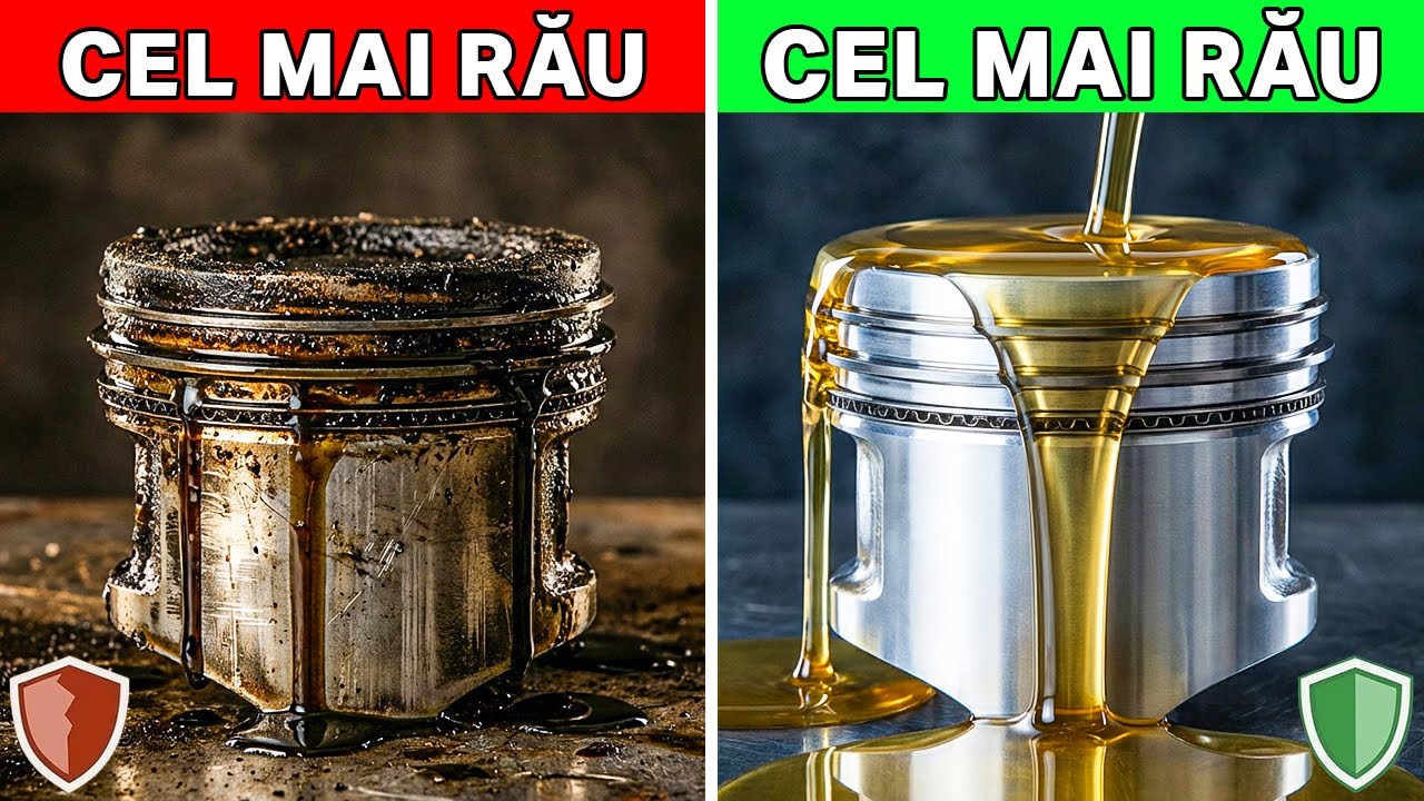 Cele 11 uleiuri sintetice care PROTEJEAZĂ motorul tău (și cele 5 care îl DISTRUG)
